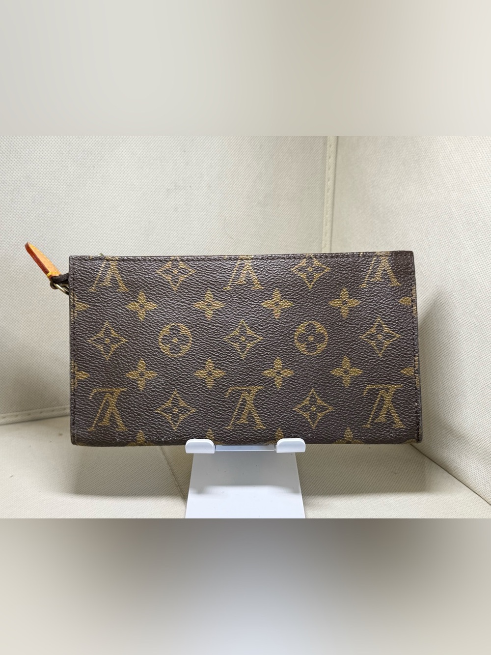 LOUIS VUITTON Monogram Bucket GM Accessory Pouch LV Auth Vintage